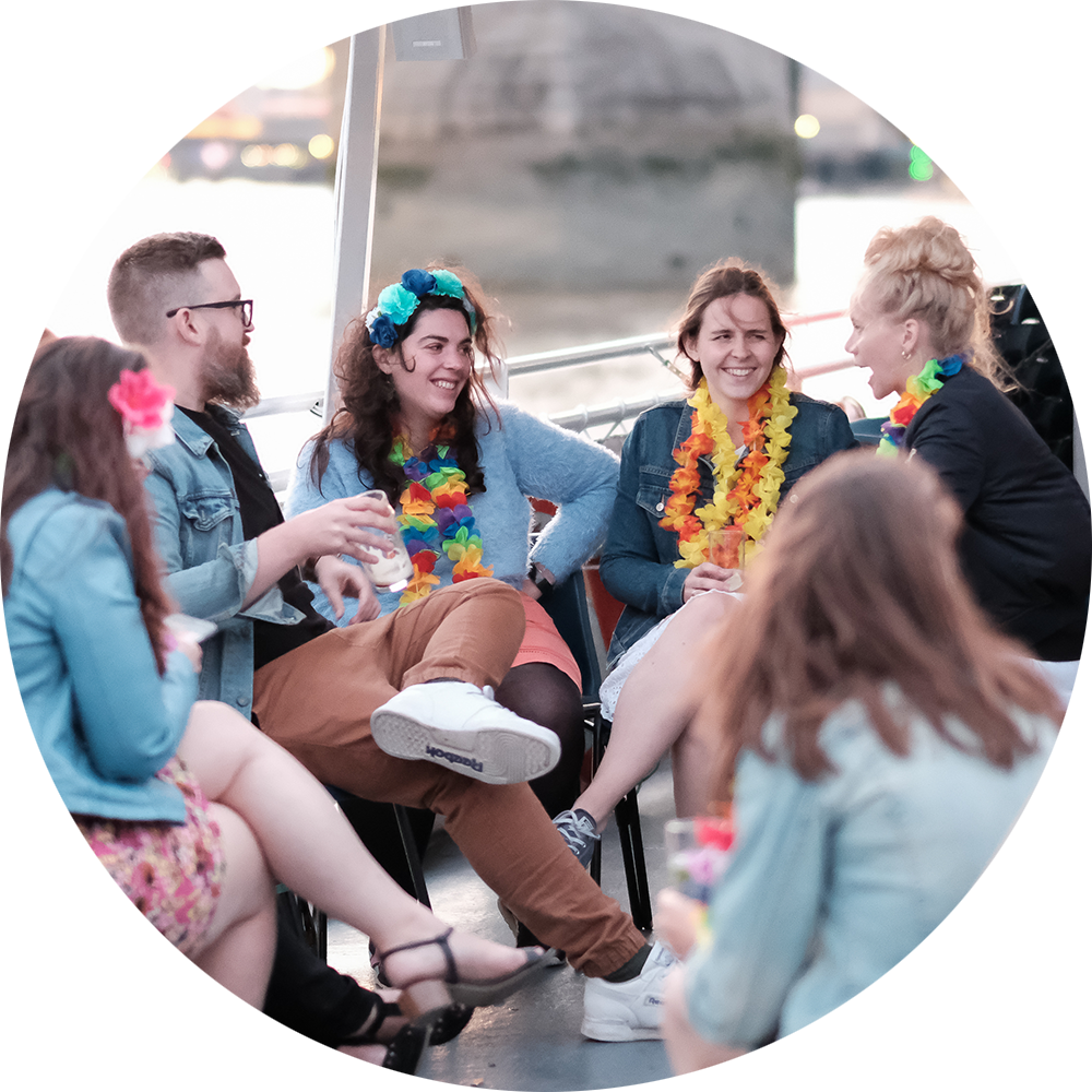 Some of our team at our 2018 summer party