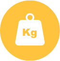 Dog food for weight management icon