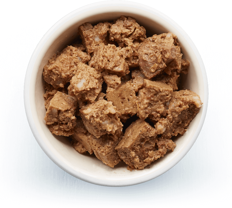 An image of Tails wet food. Rustic terrine with lamb & turkey.